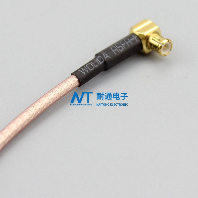 BNC母转MCX公线RG179 mcx90度弯头同轴高频线 RF射频线