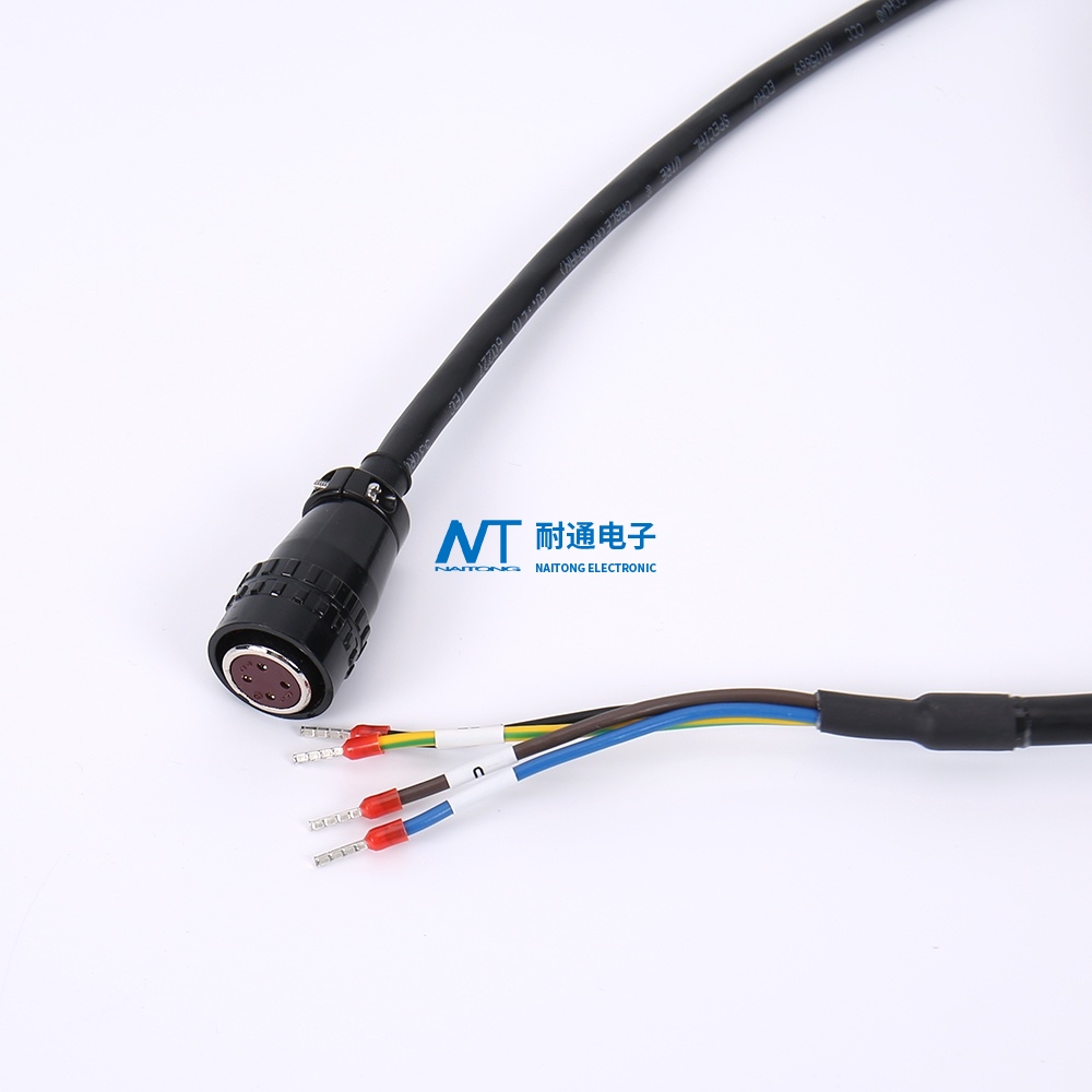 Industrial control wires harness